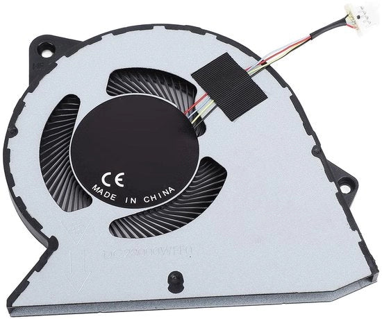 Ventilatore di raffreddamento CPU per laptop - Sostituzione - Raffreddamento affidabile - Alluminio - 4-pins di connessione - Adatto per diversi modelli -