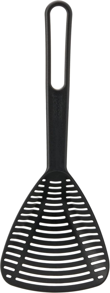 Joseph Joseph 10553 - Scolapasta a cucchiaio, in nylon, colore: nero