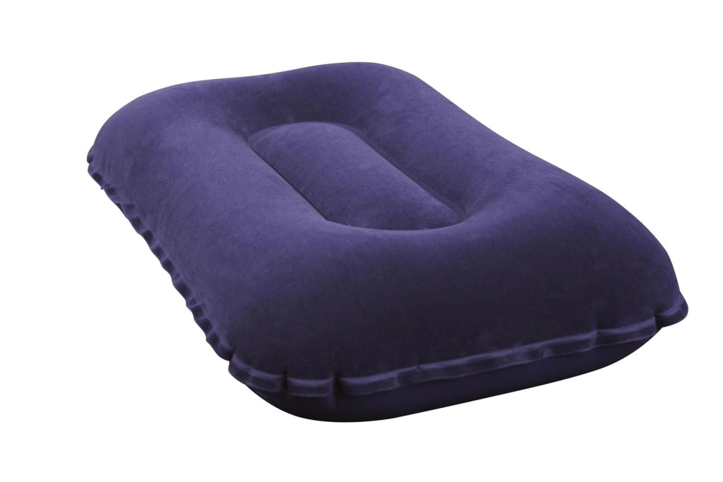 Bestway 67121 Cuscino Gonfiabile Rettangolare Campeggio Viaggio Floccato 48x30 cm colore Assortito