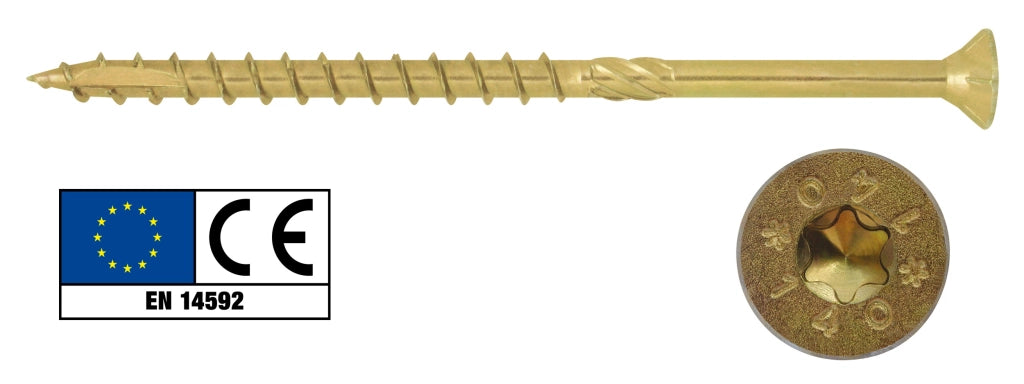 VITI PORTANTI PER LEGNO TSP-TORX MM. 6X100- FRIULSIDER- 100,0 pz