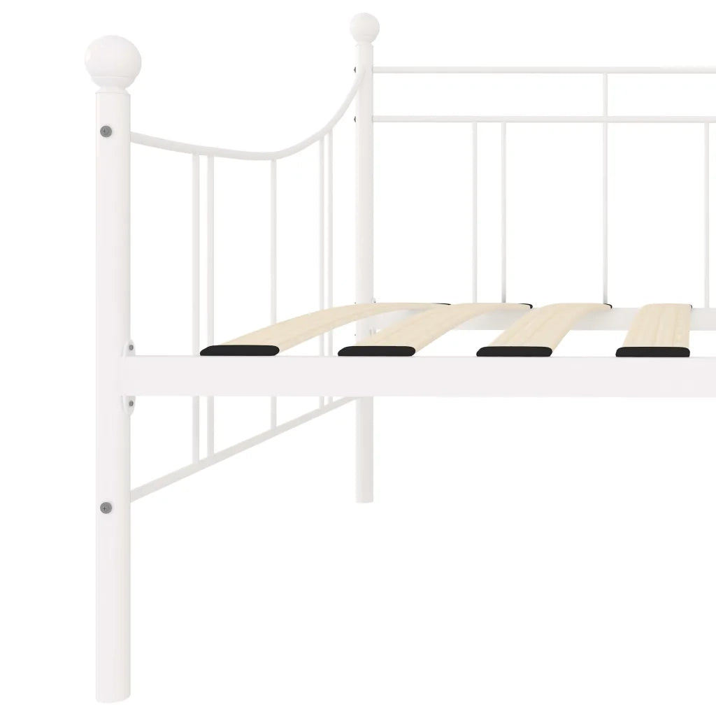 Telaio Divano letto | Sof¨¤ letto | Letto singolo Bianco in Metallo 90x200 cm