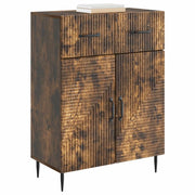 Credenza | Madia | Buffet da pranzo | Armadio da pranzo Rovere Fumo 66 x 34,5 x 89,5 cm Legno ingegnerizzato