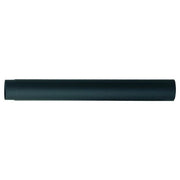 Sweden Millenium, Tubo in Acciaio Nero Opaco, 13x100 cm, Spessore 2 mm