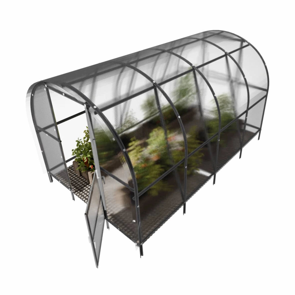 Serra da giardino KLASIKA BALTIC LT 3 x 4 m (12 m²), 4 mm con rivestimento in policarbonato