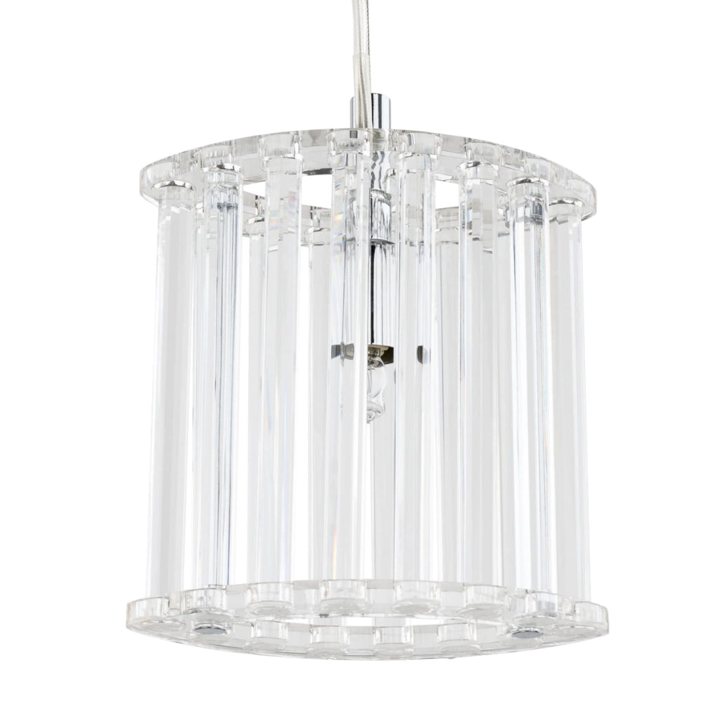 Lampadario Italux Crystal classico cromato 3xG9 MD61109-3A