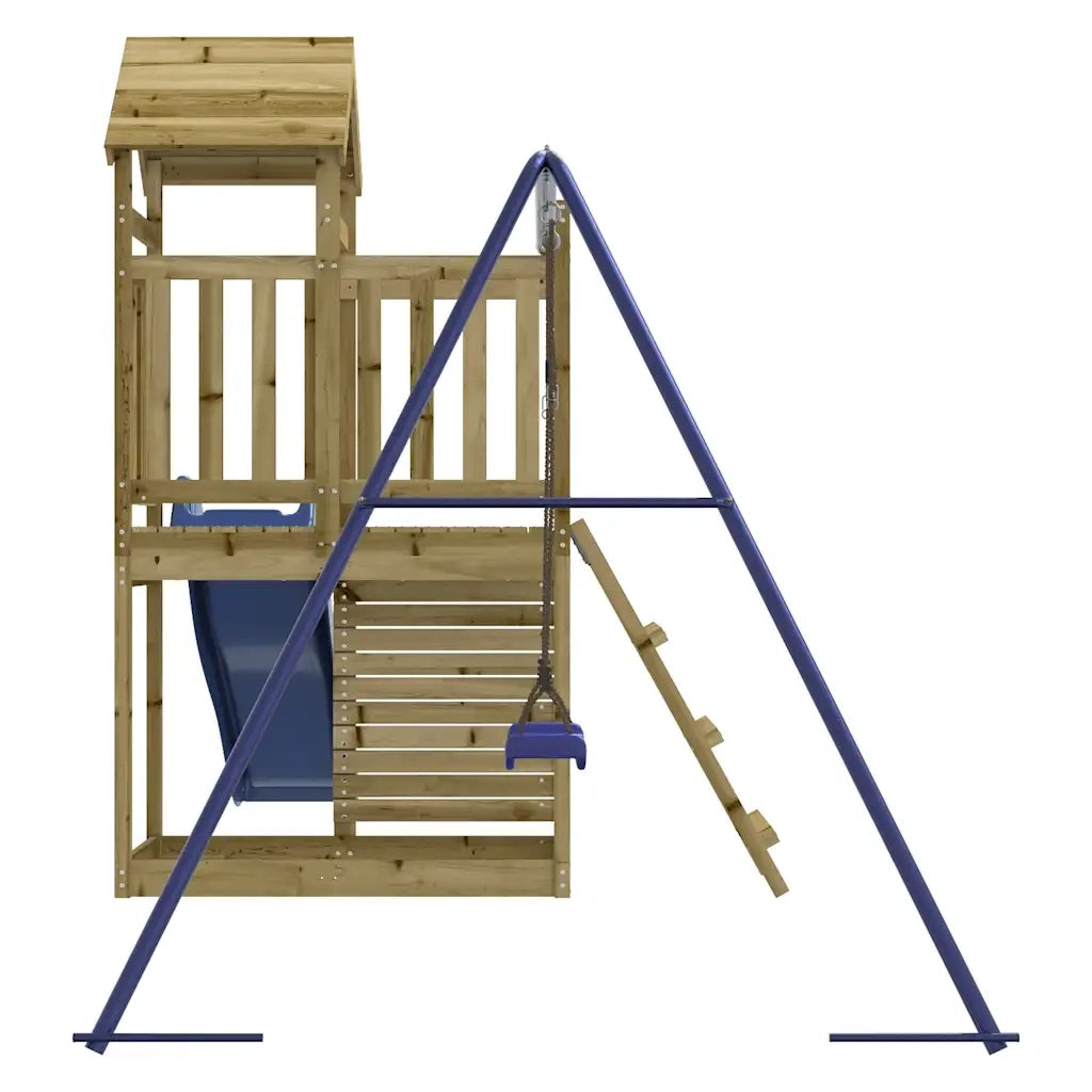 Set da Gioco da Esterno in Legno di Pino Impregnato 3155893
