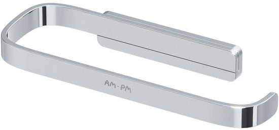 Supporto per carta igienica, supporto per carta igienica a muro, supporto per carta igienica in acciaio inox verniciato AM.PM Func A8F34100