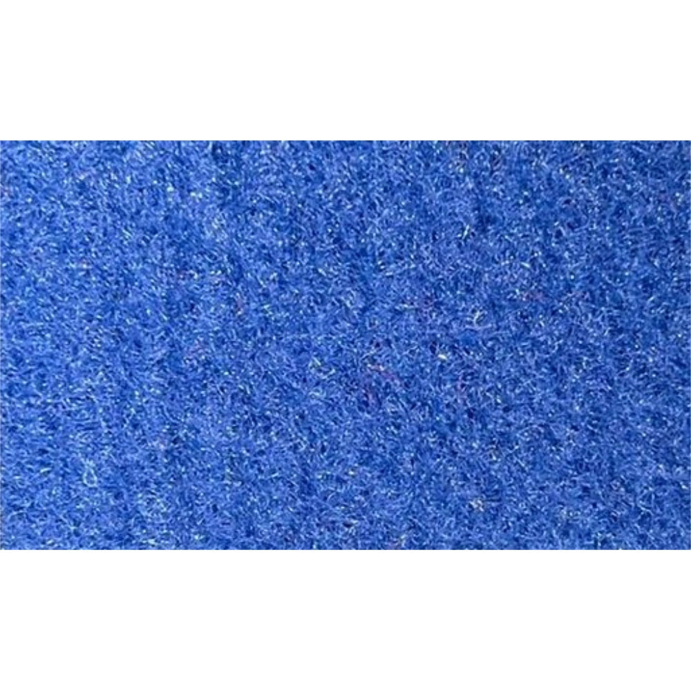 Tappeto Passatoia da Esterno/Interno 1x30m in Polipropilene Rubino Blu Volturno