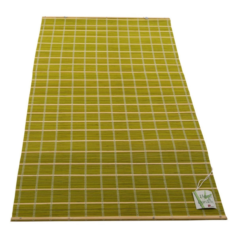 Set di 6 Tende Bambu'90x180 Verde Naturale Bb900esa -ajz