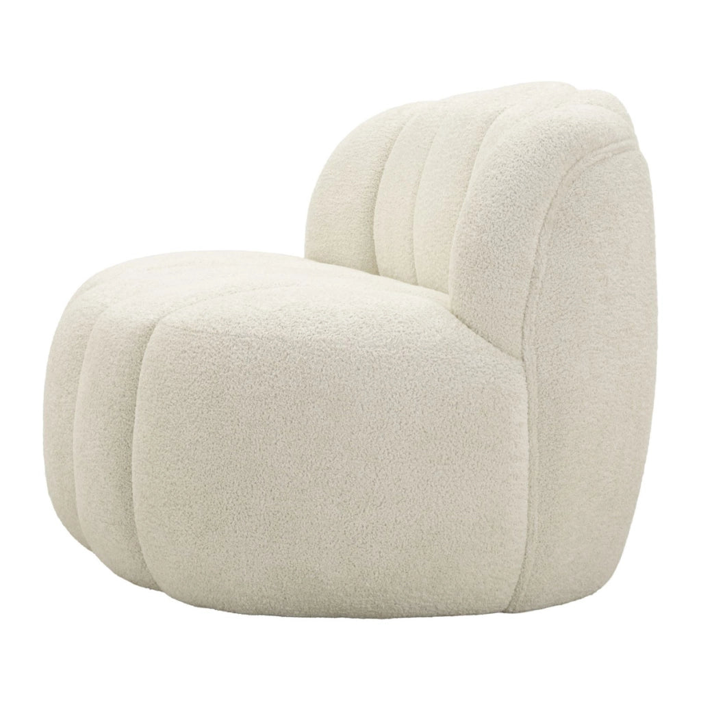 Divano VKH1060, Bianco, Spugna, 145x80x69 cm