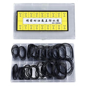 Set di O-ring 180 pezzi - Anelli di gomma per sigillatura - Impermeabile - Riparazione orologeria - Diverse dimensioni - 10 pezzi per tipo
