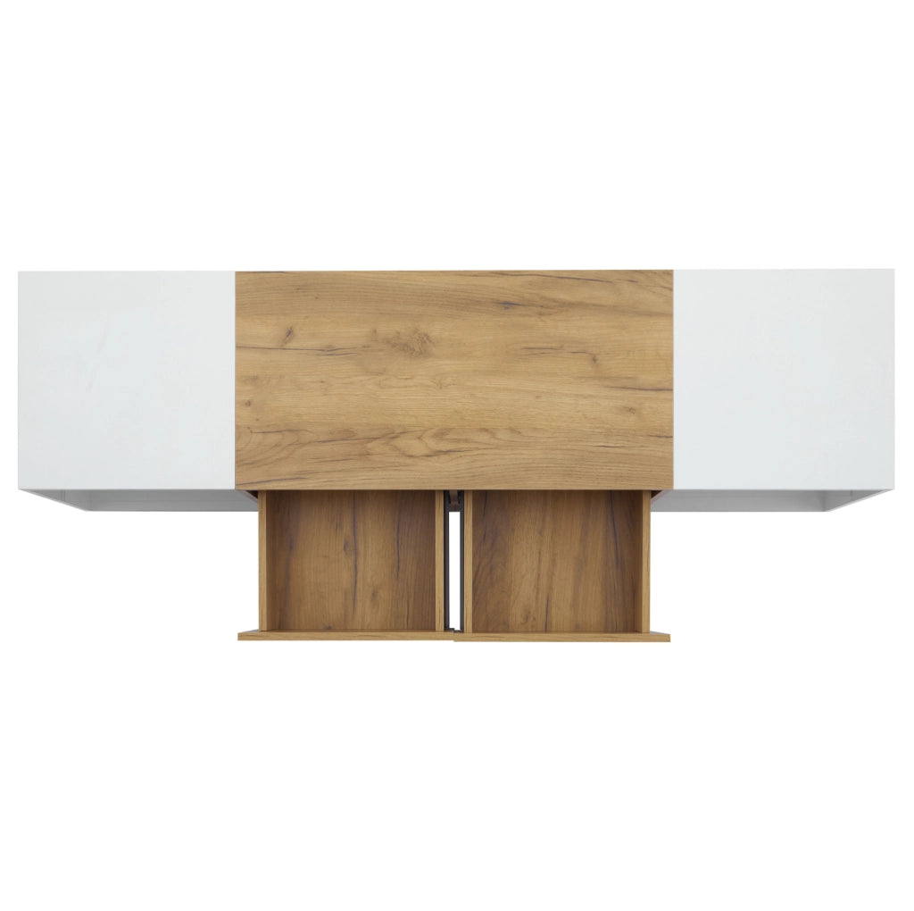 Mobile TV moderno con LED e 2 cassetti