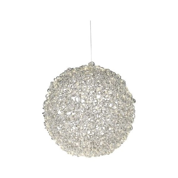 Decorazione luminosa natale amicasa 9493908 sfera silver