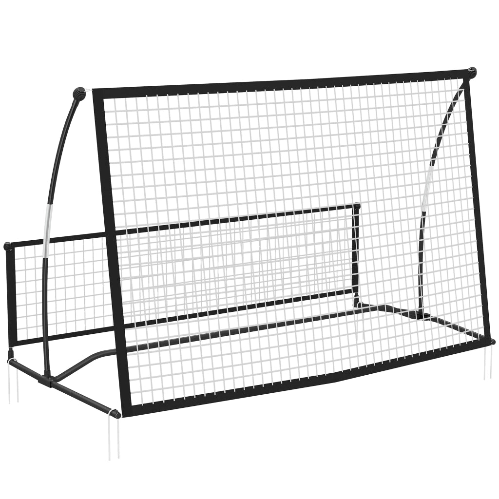 Rete da Rimbalzo Portatile 2-in-1. Doppio Lato e Pieghevole