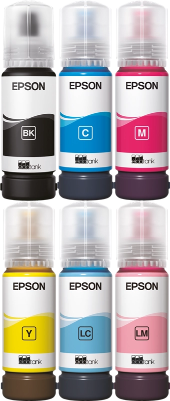 ORIGINAL Epson Multipack nero / ciano / magenta / giallo / ciano (chiaro) / magenta (chiaro) T09B MCVP 107 ~39600 Seiten