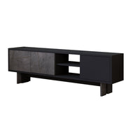 Mobile TV in legno "Ravello" - 150 x 30 x 45 cm - Grigio antracite