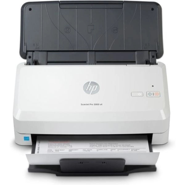 Hp scanjet pro 3000 s4 scanner a foglio 600 x 600 dpi a4 nero, bianco - 6FW07A#B19
