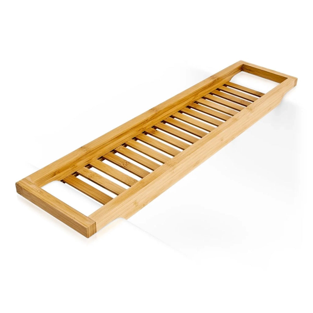 Portavasca da bagno a ponte in legno di bambù 64 cm 3213055