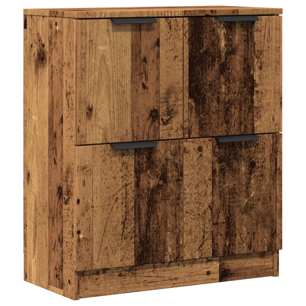 Buffet credenza cassettiera armadio mobile contenitore organizer cucina soggiorno salotto legno vecchio 60 x 30 x 70 cm legno ingegnerizzato marrone 02_0036603