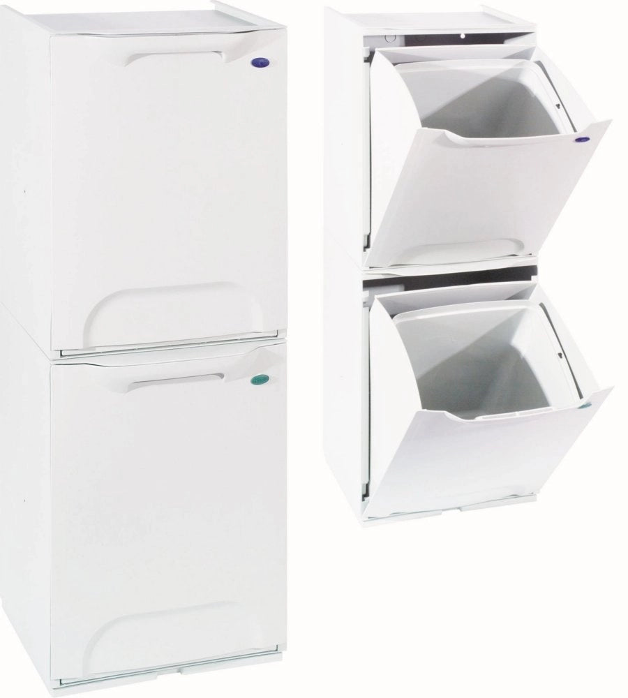 1pz pattumera modulare con secchiello 20 l bianco cod:ferx.5989