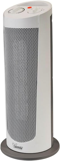Bimar HP129 Stufetta Elettrica a Colonna, Termoventilatore PTC Elettrico 2000W a Basso Consumo, Termostato Regolabile e 2 Potenze
