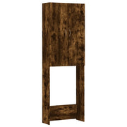 Mobile per Lavatrice Rovere Fumo 64x25,5x190 cm CFW3967670