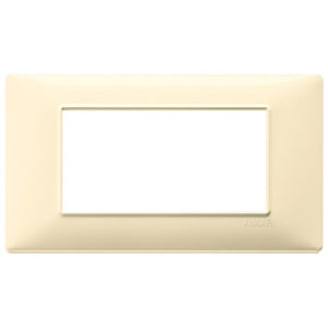 Vimar Plana placca 4 moduli colore crema 14654.04