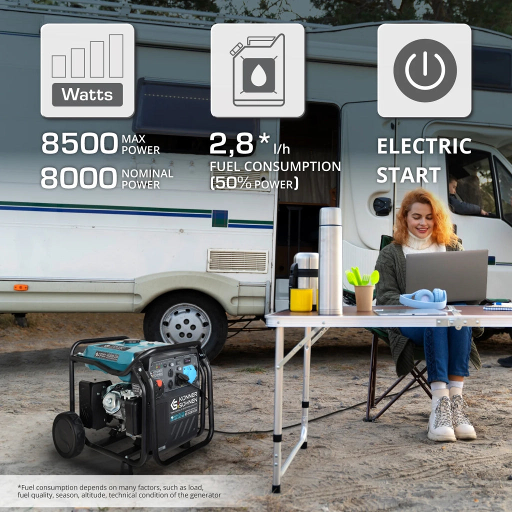 Generatore di inverter KS 8100iE ATSR