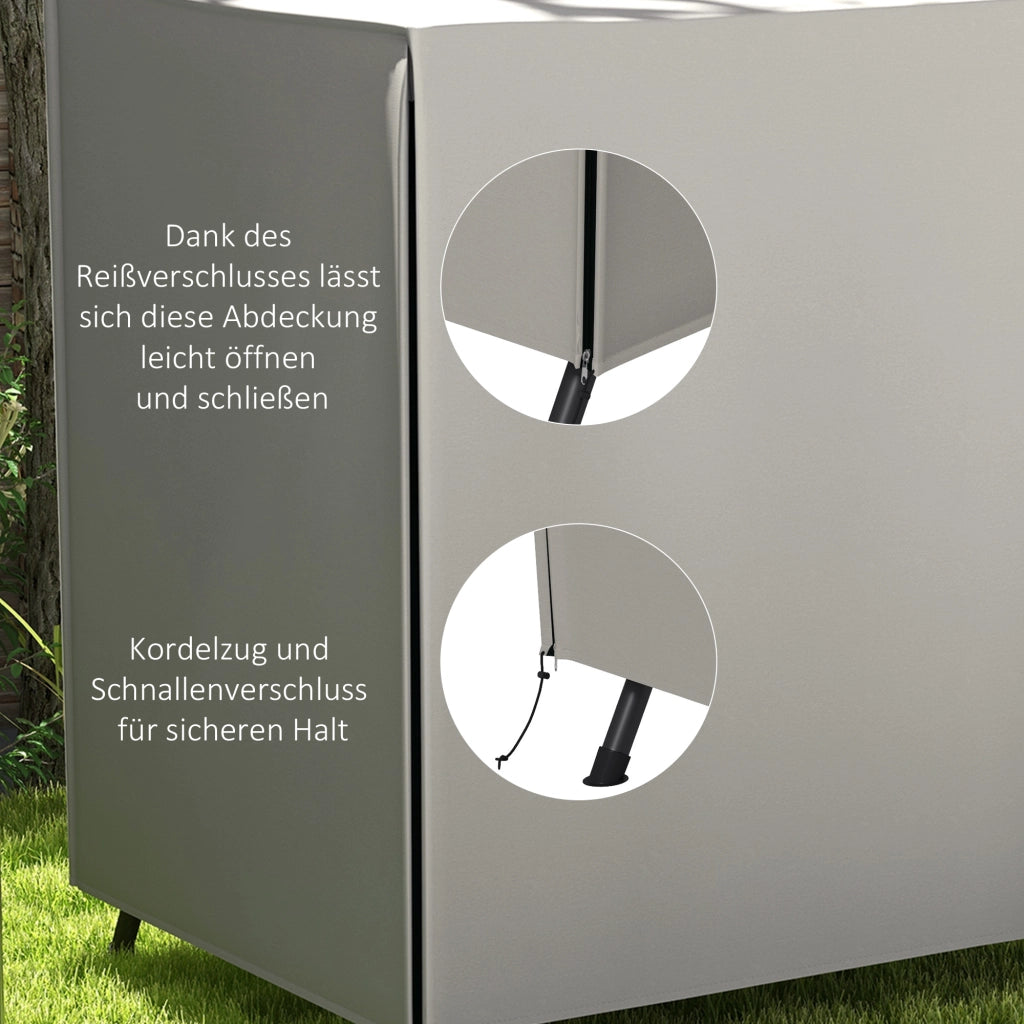 Copertura per amaca da giardino ¨C Minimal ¨C Grigio, Poliestere, 177x114x152 cm