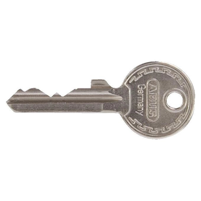 ABUS 02050 Diskus Lucchetto a Disco in Acciaio Inossidabile Livello di Sicurezza 8 2 Chiavi incluse colore Argento Blu