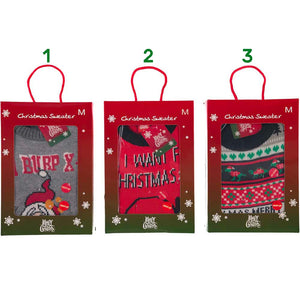 Maglia X-Mas Con Luci Uomo