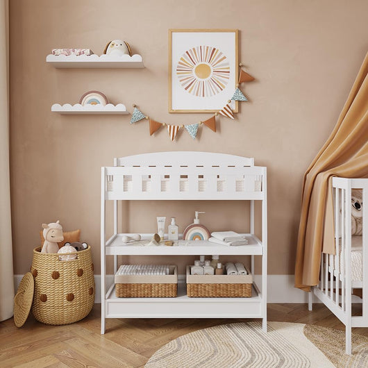 Fasciatoio Nesty, Bianco, 89 x 99.5 cm