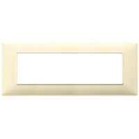 Vimar Plana placca 7 moduli colore crema 14657.04