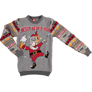 Maglia X-Mas Con Luci Uomo