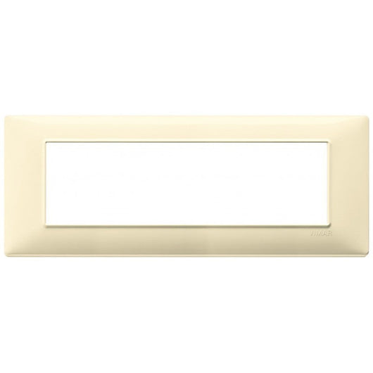 Vimar Plana placca 7 moduli colore crema 14657.04
