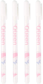 Penna Gelpenset 4-in-1 - Penna Multifunzione - Linee Chiare - Utilizzo Casa/Scolastico/Ufficio - Durata Lunga - Design Stilistico - Scrittura