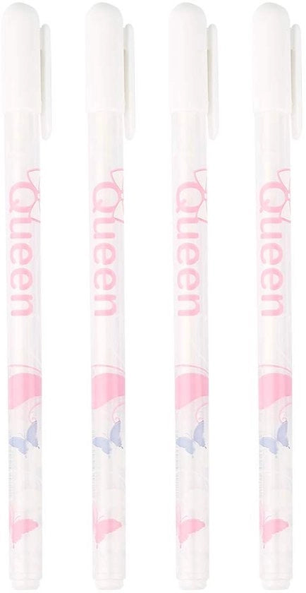 Penna Gelpenset 4-in-1 - Penna Multifunzione - Linee Chiare - Utilizzo Casa/Scolastico/Ufficio - Durata Lunga - Design Stilistico - Scrittura