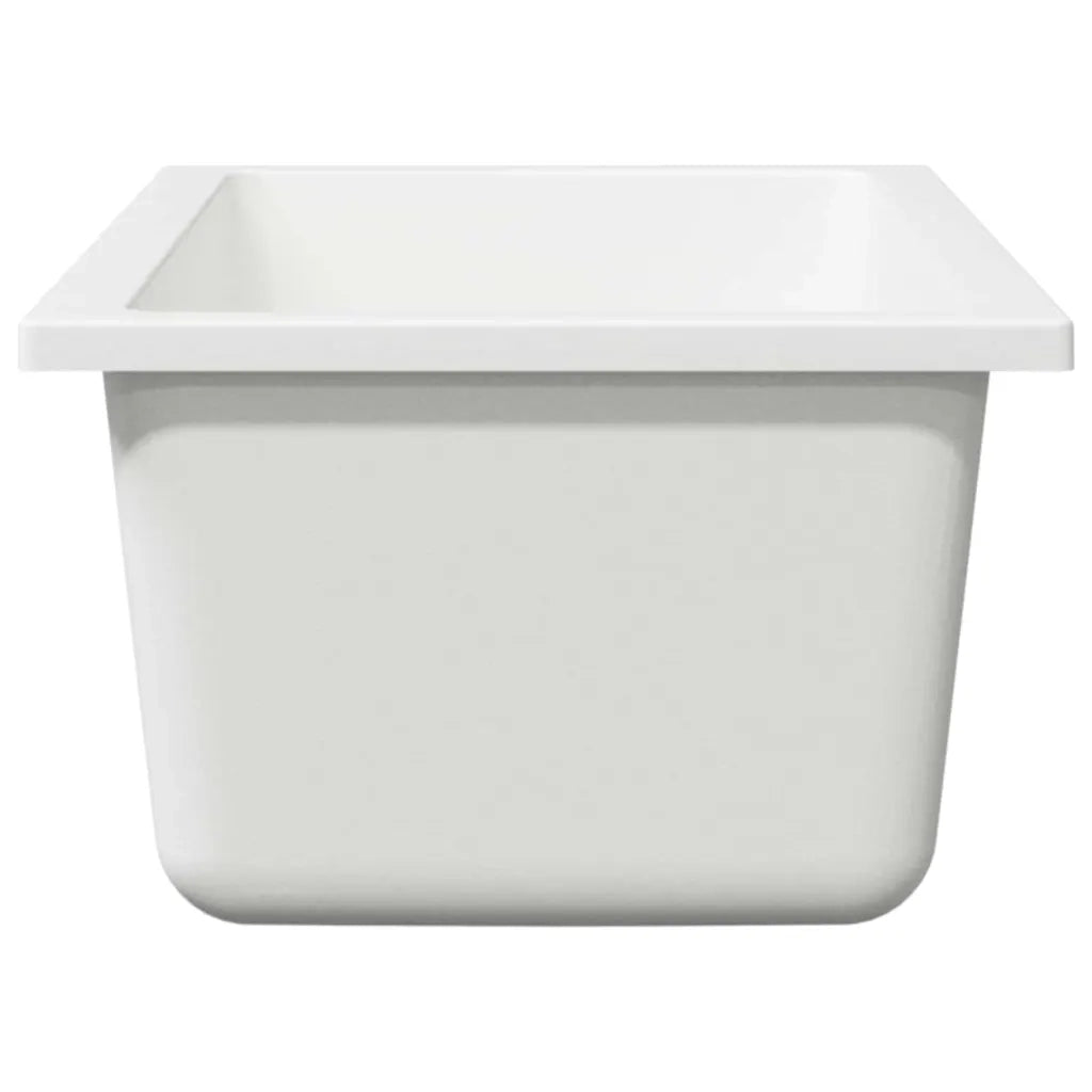 Lavello da cucina Bianco 21 x 44 x 14 cm Granito CFW9477596