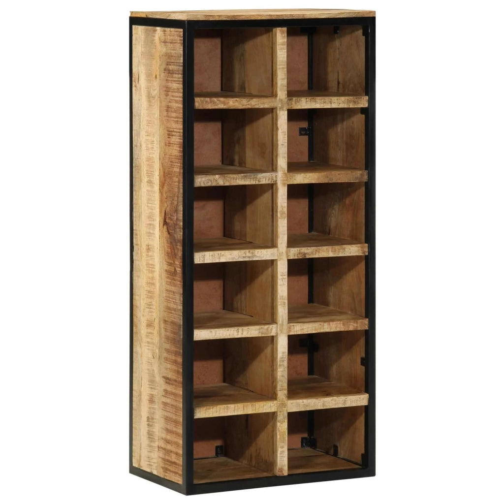 Mobile per scarpe con lo scaffale Marrone 50 x 30 x 110 cm 374092