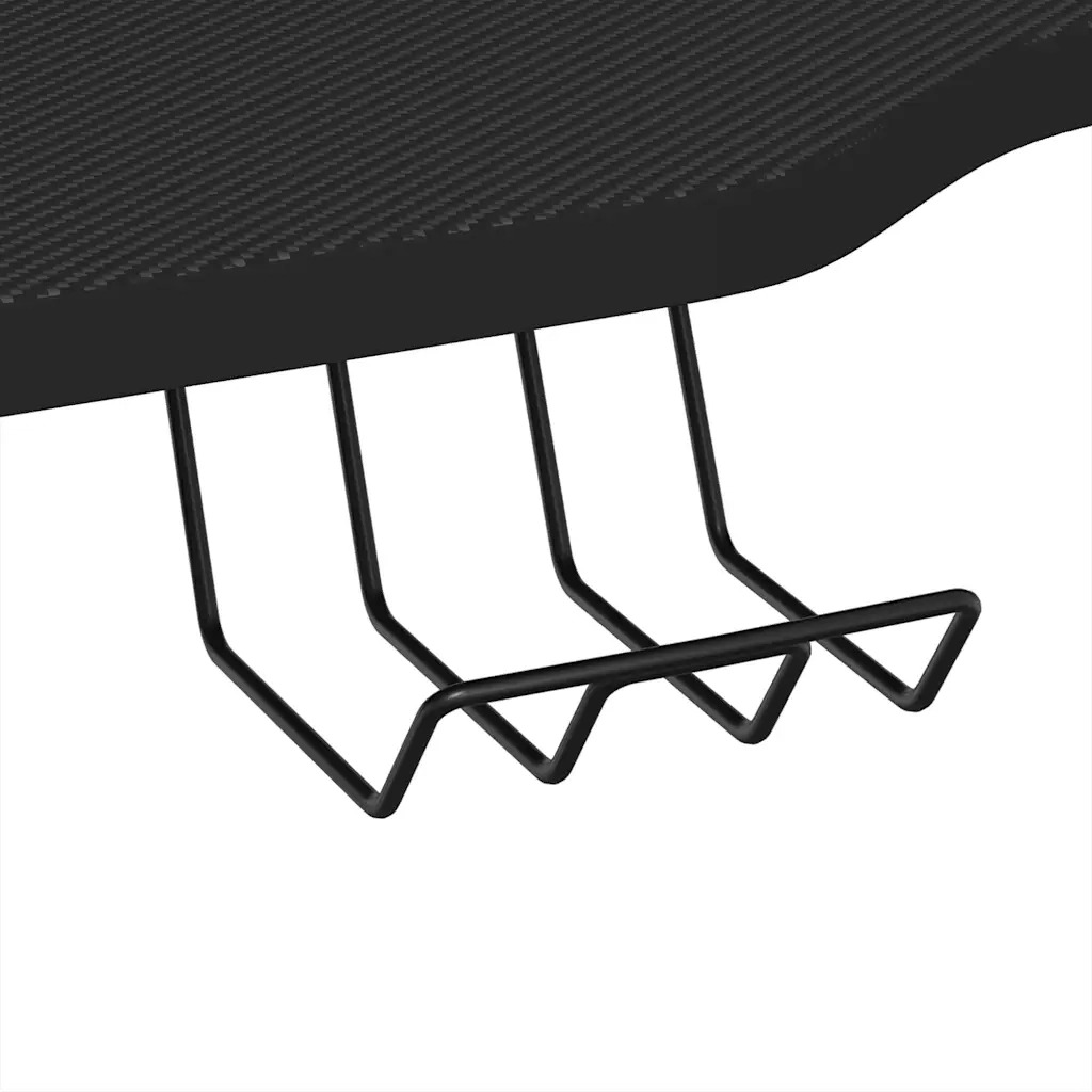 Scrivania da Gaming con Gambe a Forma di K Nera 110x60x75cm cod mxl 62020