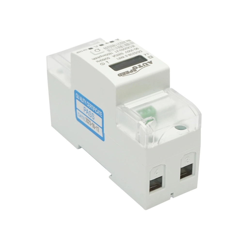 Smart Meter monofase 220V, 65A, DDS238-2 WIFI Tuya, Smart Life, contatore intelligente di energia e potenza elettrica