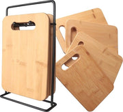 Set di taglieria in legno professionale da 4 - Sostenibile e multifunzionale