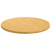 Piano del Tavolo Ø50x1,5 cm in Bambù 352673