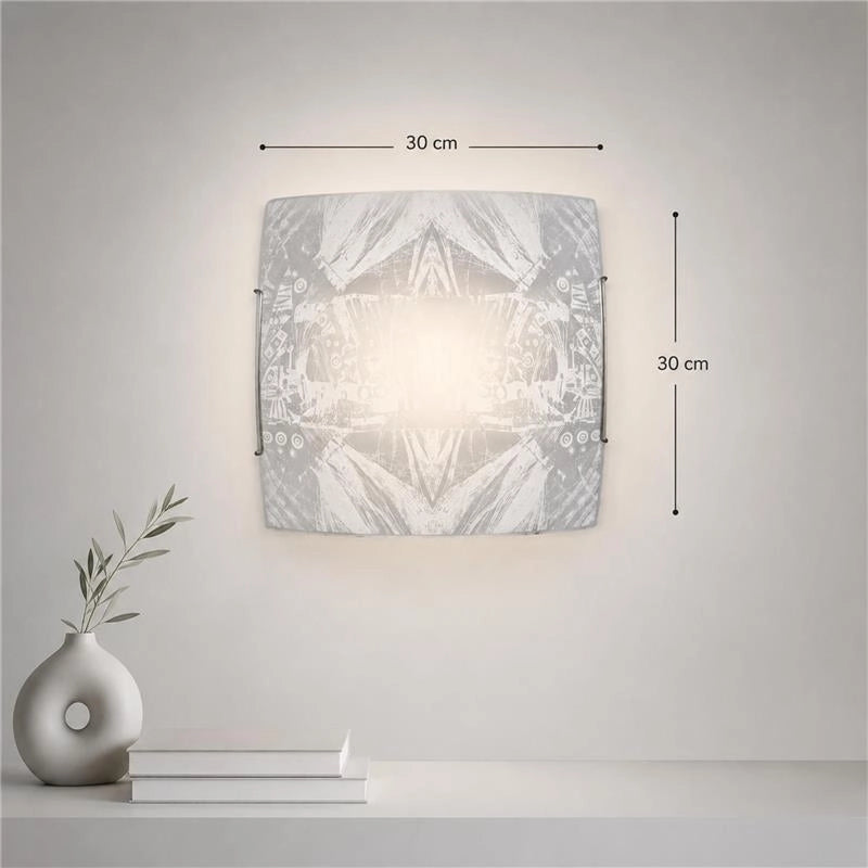 ROBERTA LAMPADA PLAFONIERA DA SOFFITTO E27 1 LUCE 30CM