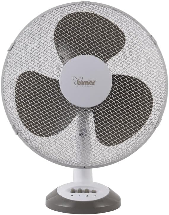 Bimar Ventilatore Tavolo VT415 40cm 3 Pale 3 Velocità Oscillazione Inclinazione Motore 45W