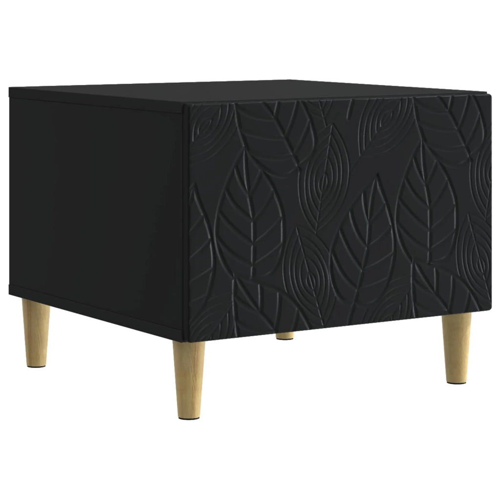 Tavolino da salotto Nero 50 x 49 x 40 cm Legno ingegnerizzato 895196