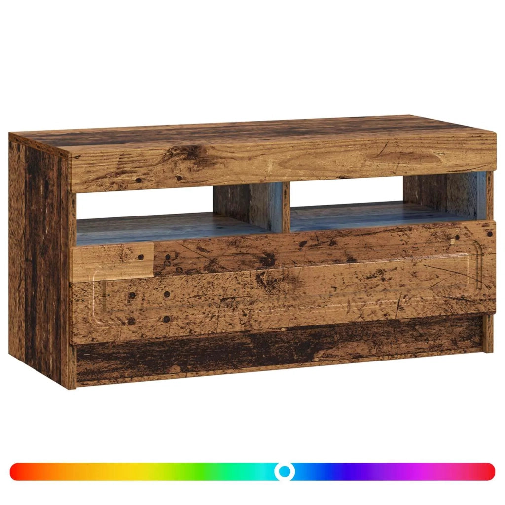 Mobile TV LED Legno antico Legno ingegnerizzato 897883
