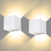 Lampada LED esterna IP65 con fascio di luce regolabile nera - Esterni & Bagno