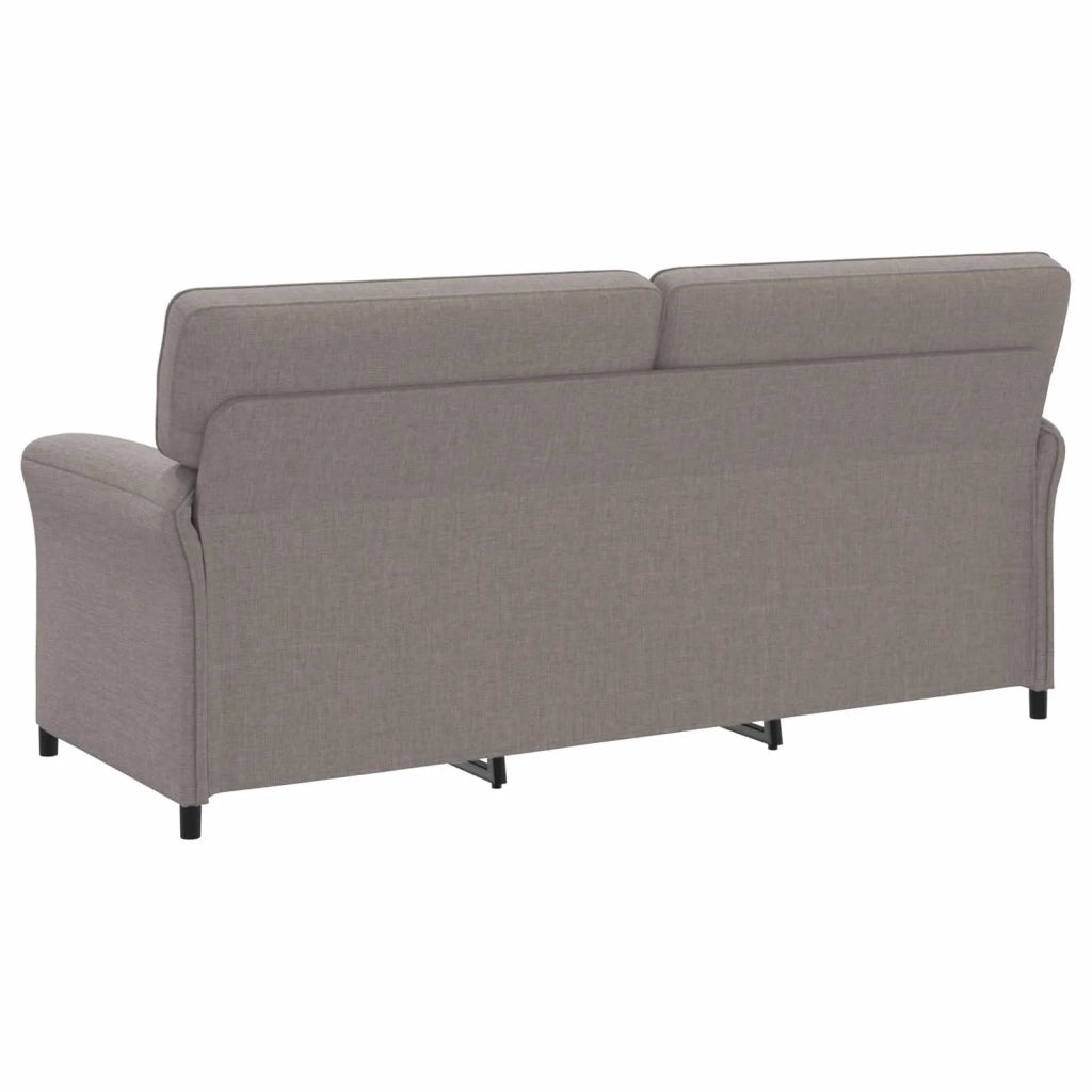 Set di divani 2 pz Tortora Tessuto 3424877