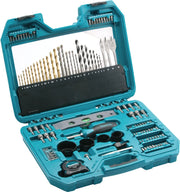 Makita P-90370 - Set di accessori per trapano e punte Pro, 120 pezzi, colore: Verde